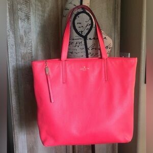 Kate Spade Pink Grey Street Elliot Shoulder Bag